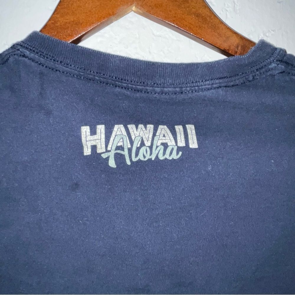 Hawaii Navy Aloha Island Life T-Shirt - Picture 6 of 6